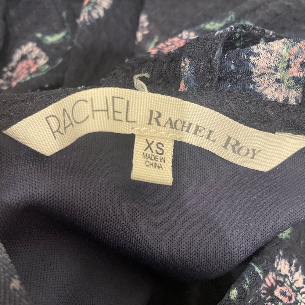 Rachel Roy - Floral Navy Dress - Picture 3 of 3